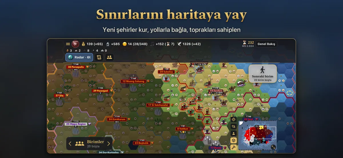 Birçok şehrin sınırlarıyla dünya haritası